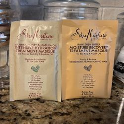 Set of 2 shea moisture hair treatment masque•2oz•all for $6