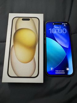 iPhone 15 yellow