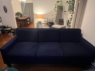 Blue Couch $100 OBO