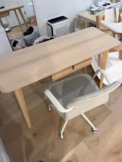 Desk and Adjustable Chair (IKEA)