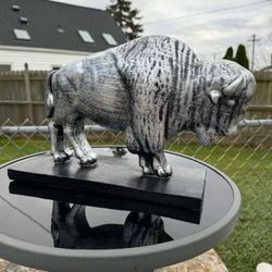 The Silver Buffalo Statue