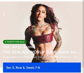 kehlani tickets