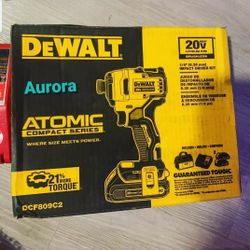 DEWALT ATOMIC 20V IMPACT DRIVER KIT 
