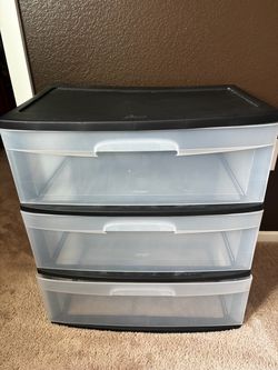 Plastic drawers