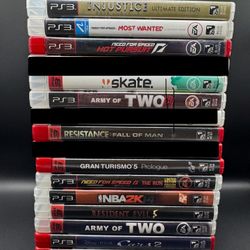 🎮 PS3 Games – Complete in Box – Individually Priced