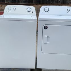 
Amana washer and Amana electric dryer in good condition