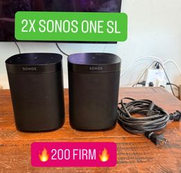 🔥 Sonos One SL Smart Speakers 2X 🔥 $200 🔥