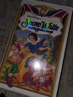 Disney vhs snow white