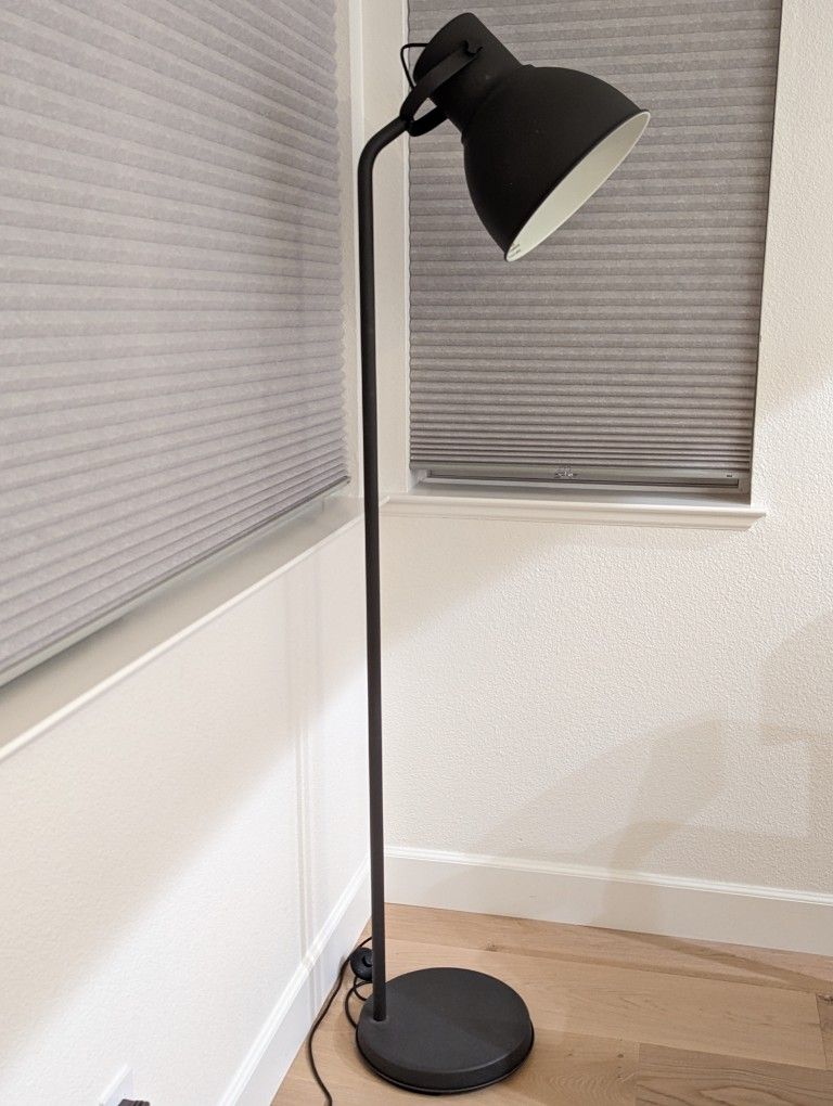 Ikea Hektar Floor Lamp (adjustable lamp head)
