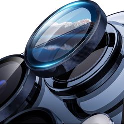 2 x Hoerrye for iPhone 15 Pro & iPhone 15 Pro Max Camera Lens Protector