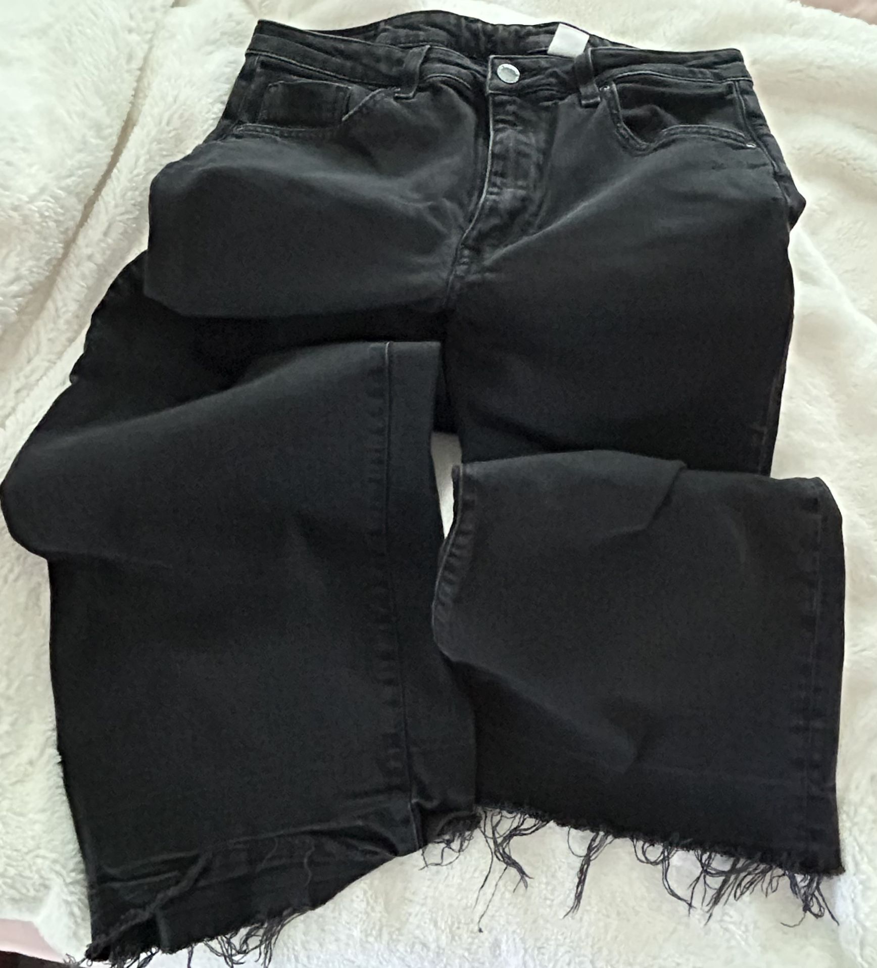 H&M Black Denim Jeans S