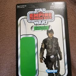Luke Skywalker Mark Hamill Action Figure, Card Without Figure 2010