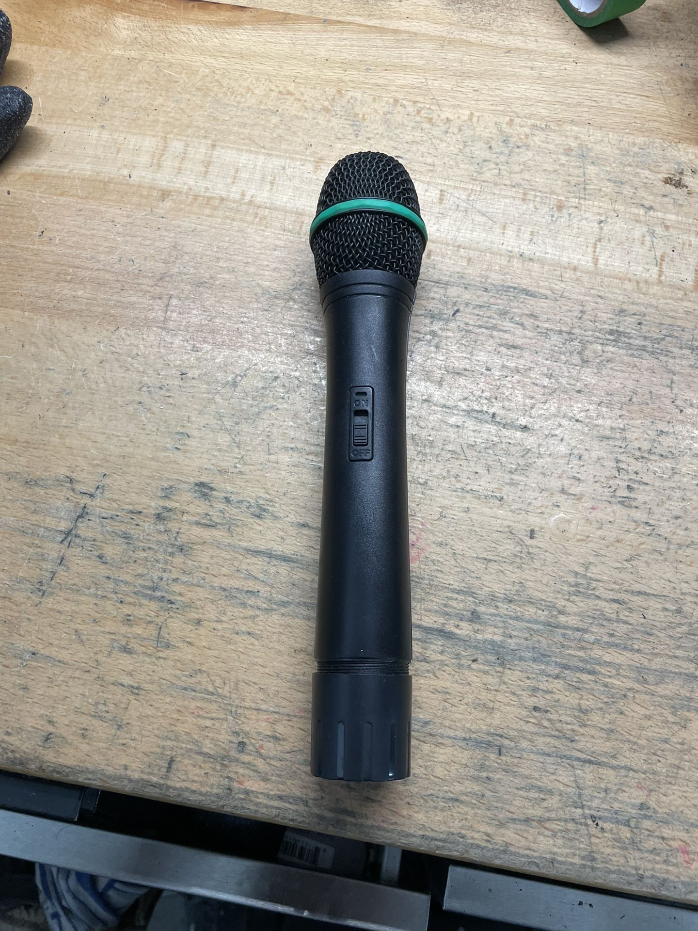 Wireless handheld transmitter microphone see pictures for frequency range . Only transmitter