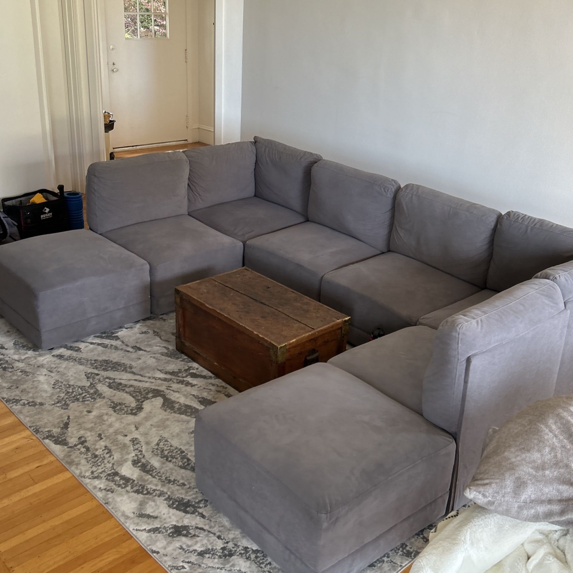 8 Piece Modular Living Spaces Couch