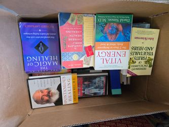 Box of holistic books