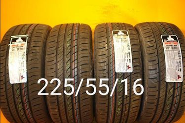 4 New Tires For Sale 225/55/16 We Service Motorcycle Tires
