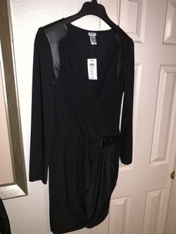 CACHE BLACK DRESS SIZE MEDIUM