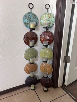 Candle holder decoration