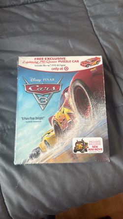 Disney Pixar Cars 3 Blu-ray DVD Digital Combo