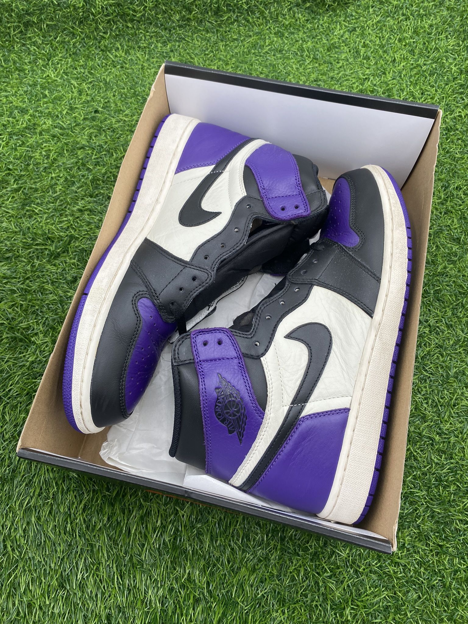 Jordan 1 OG Court Purple Size 13M