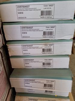 Vinyl plank flooring. All the same brand new in box