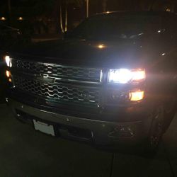 Size H7 LED Headlight Bulbs, 6000K White Super Bright LED Conversion Kit No Adapter Required Easy Install, Replacement Halogen Light Bulb, Pack of 2 (