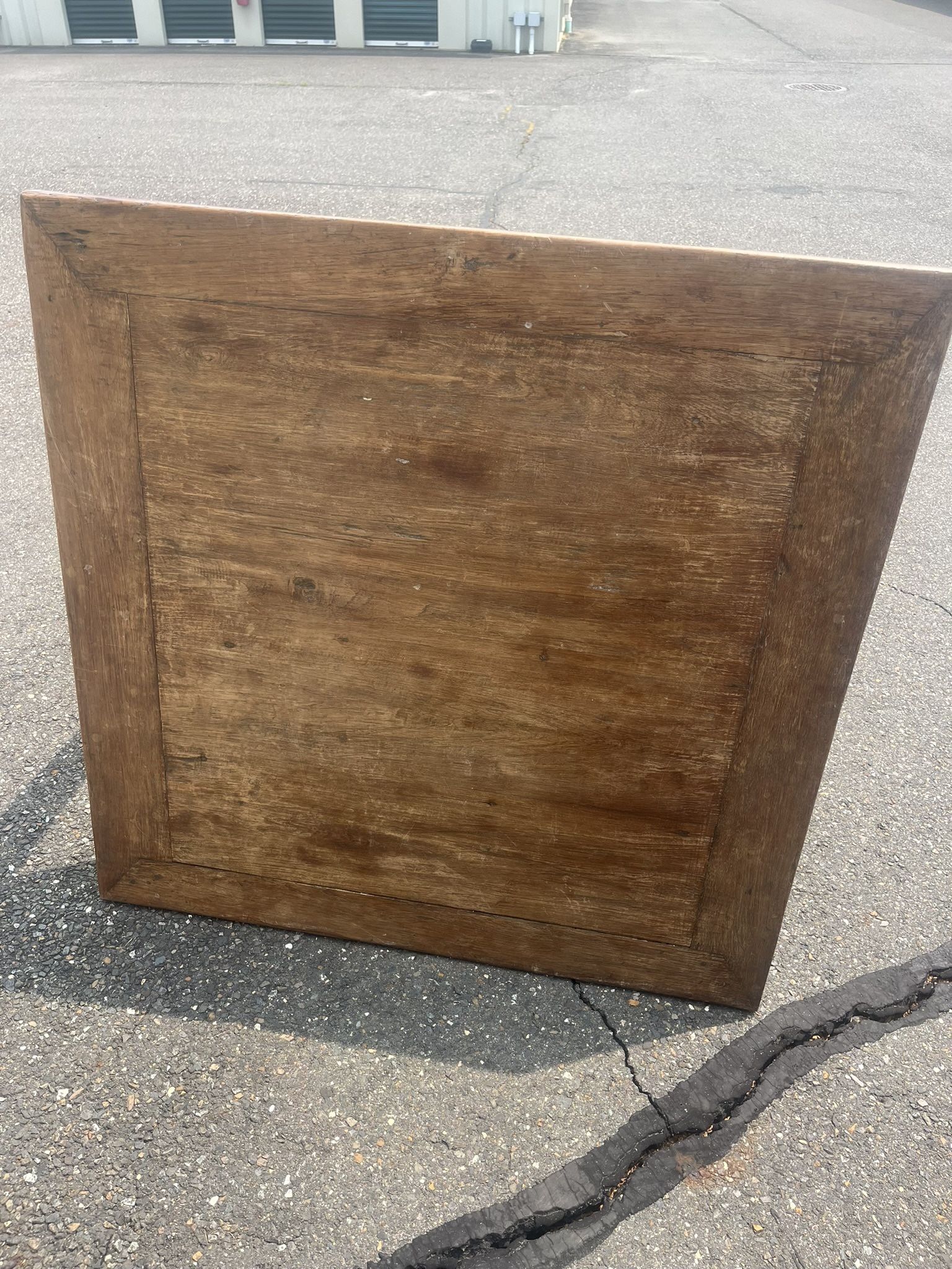 Solid wood table