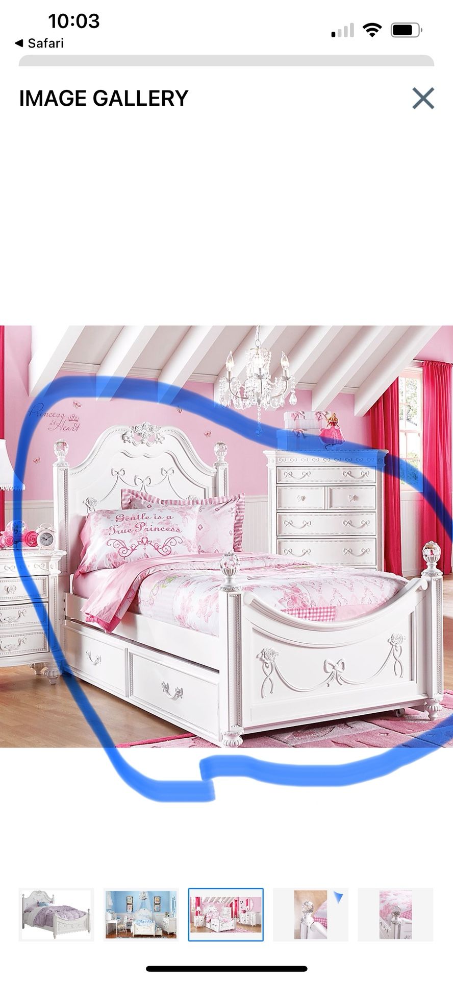 Disney Princess Bed
