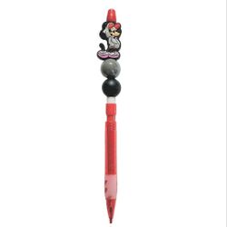 Mickey Mouse Disney Custom Beaded Mechanical Pencil With Red