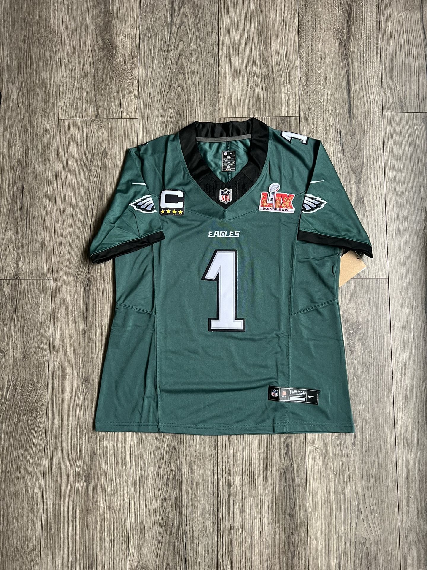 WOMENS JALEN HURTS PHILADELPHIA EAGLES JERSEY 2XL XXL