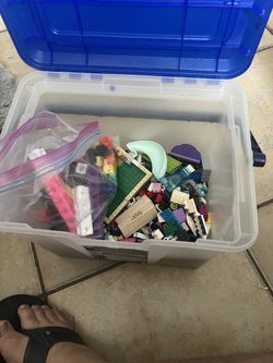 Random container of legos