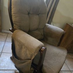 Tan Rocking Chair