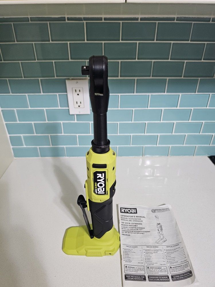 RYOBI 3/8 IN. EXTENDED REACH RATCHET BRAND NEW NEVER USED PEMBROKE PINES