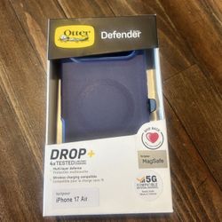 Otter box defender series for iPhone 17 Air blue