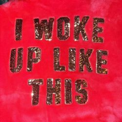 Victoria’s Secret “I Woke Up Like This”  Robe  RARE!