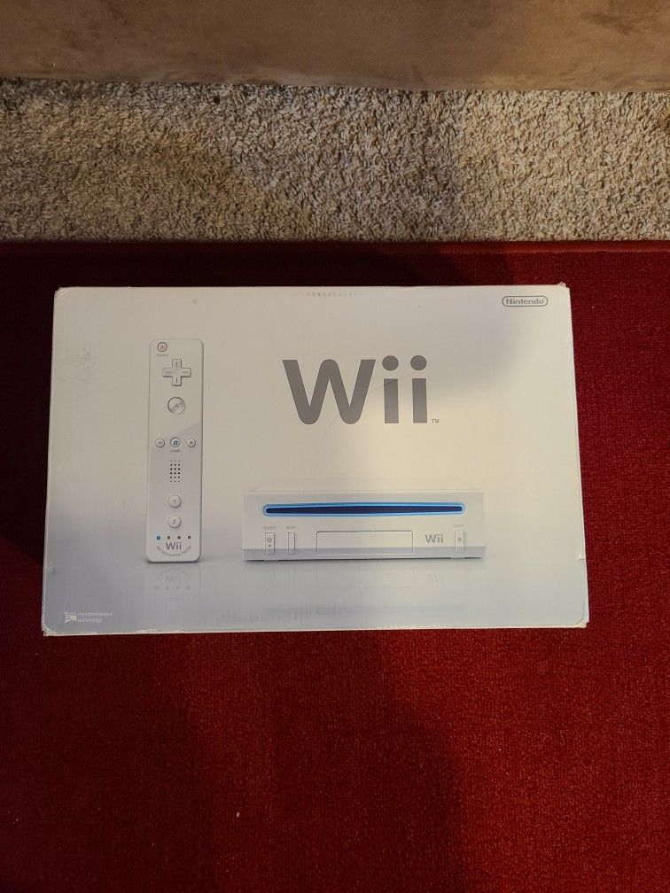 Wii Console In Box Used