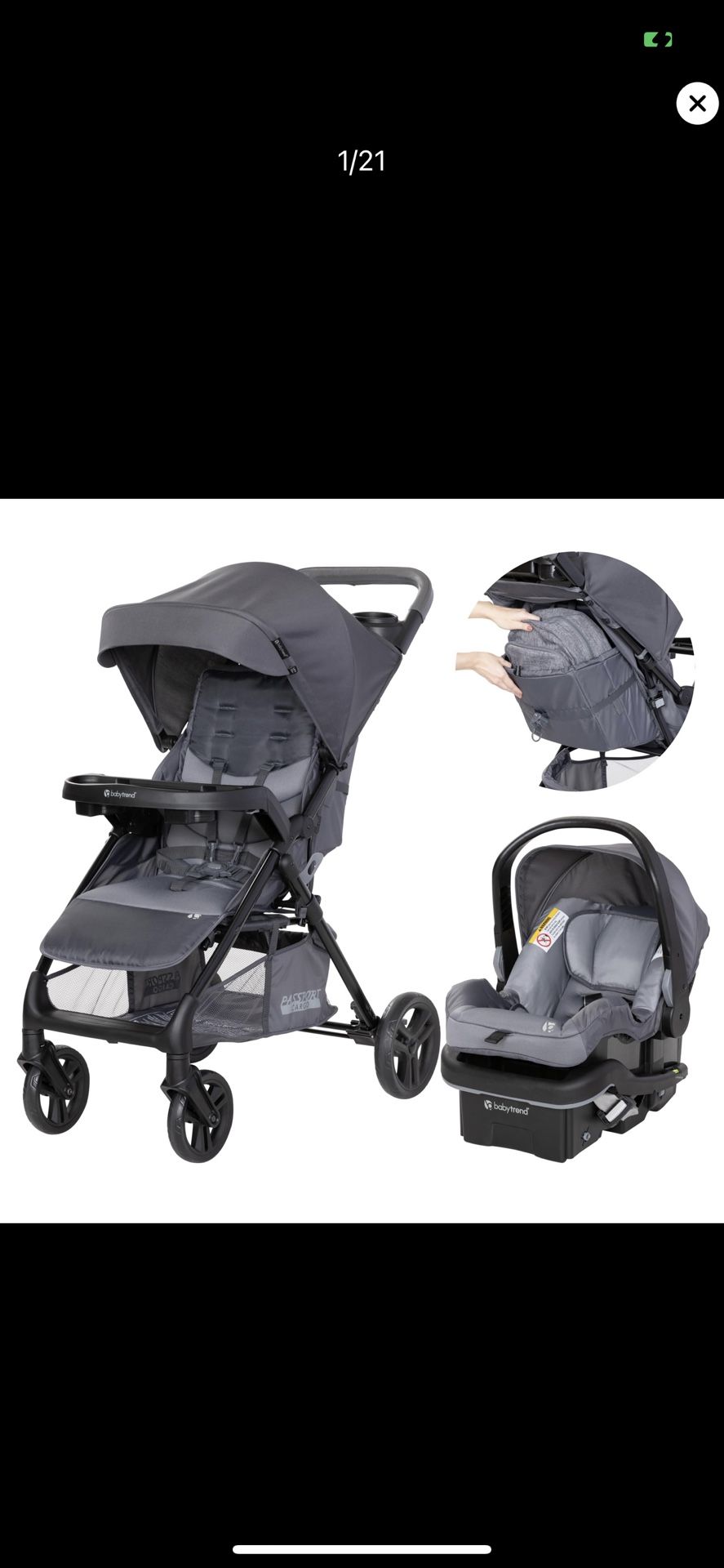 Stroller Car Seat Combo Brand New 