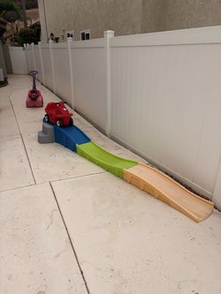 Kids Toy Car Roller Coaster Ramp Set