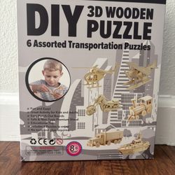 3D Wooden Puzzle