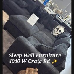 ✨️ Sectionals, 2pc Sofas ✨️ Furniture Queen Bedrooms, Dining Avail