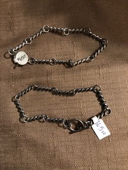7” Sterling bracelets LAST 2 AVAILABLE!!