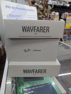 Meta wayfarer Gen 2 Transition New Pay Low Down No Crdt Needed