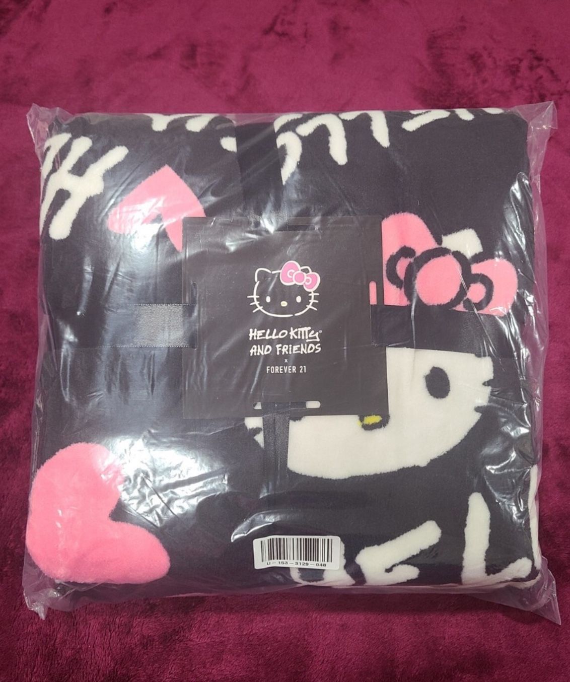 Forever 21 Hello Kitty Throw Blanket