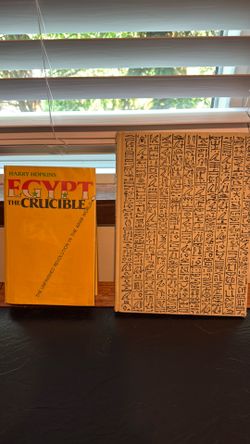 Vintage Egyptian books
