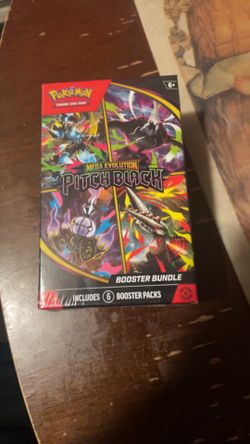 Pokémon booster bundle mega evolution pitch black edition