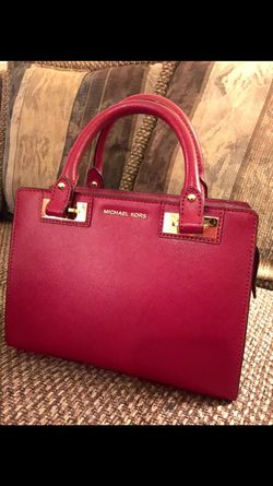 Red Michael Kors purse/handbag
