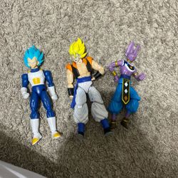 DBZ Action Figures All For 6$