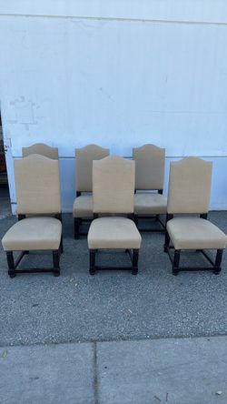 6 Dinning chairs