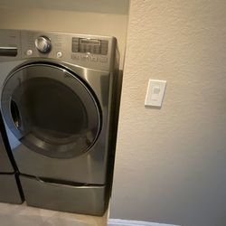LG Dryer With Pedestal