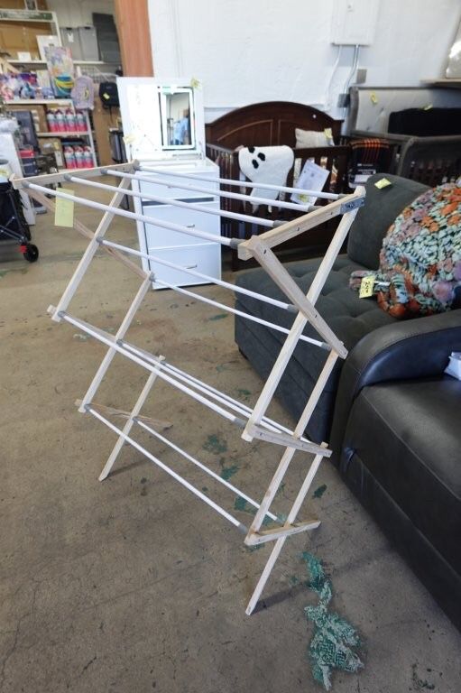 Household Essentials Folding Clothes Drying Rack